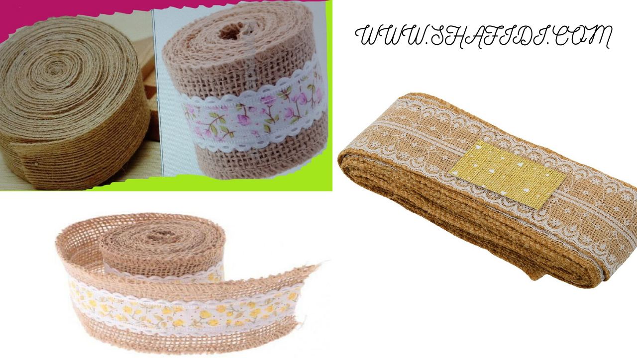 JUTE TAPE, WEBBING, BURLAP ROLL, FABRIC